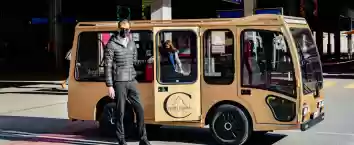 Unser Abholservice ist im Zimmerpreis inbegriffen