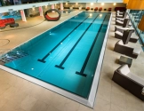 Grösstes Schwimmbad in Zermatt, 25 Meter